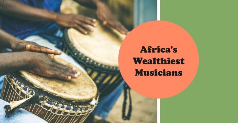 Top 10 Richest Musicians in Africa 2024