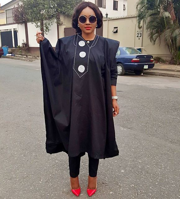 Latest Agbada Styles for Ladies