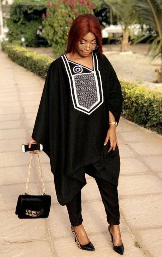 Latest Agbada Styles for Ladies