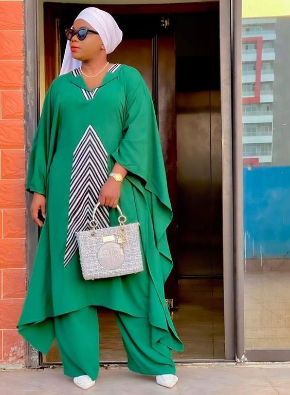 Latest Agbada Styles for Ladies