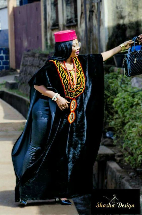 Latest Agbada Styles for Ladies