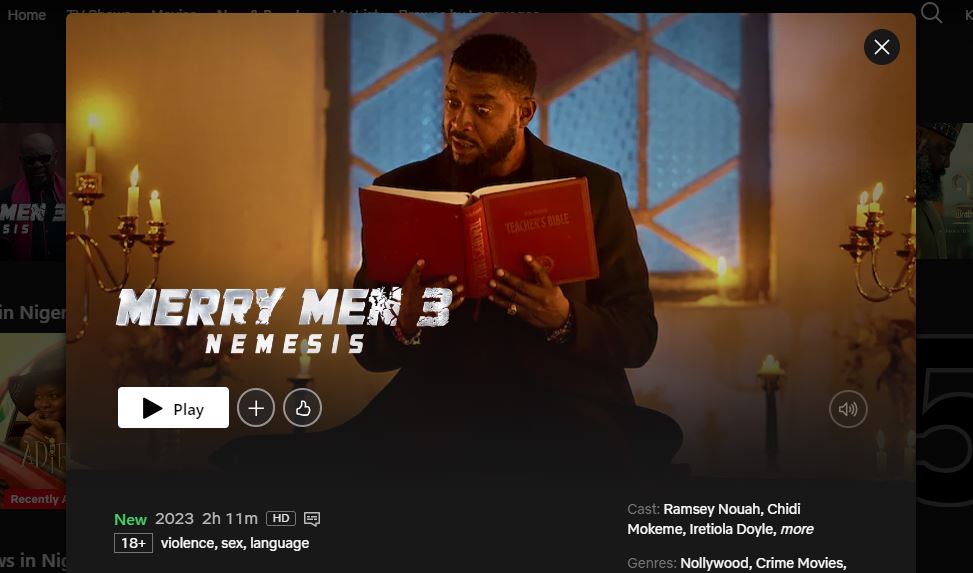Merry Men 3 Netflix