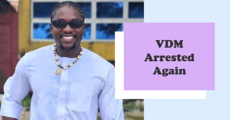 vdm arrested again