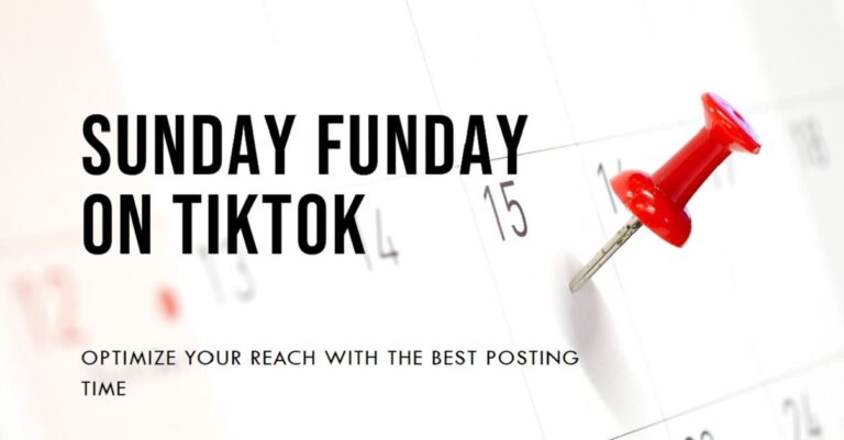 Best Time to Post on TikTok on Sunday