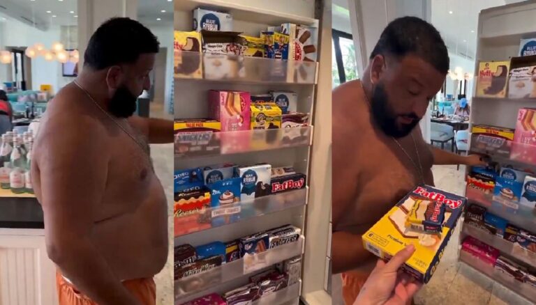 DJ Khaled freezer