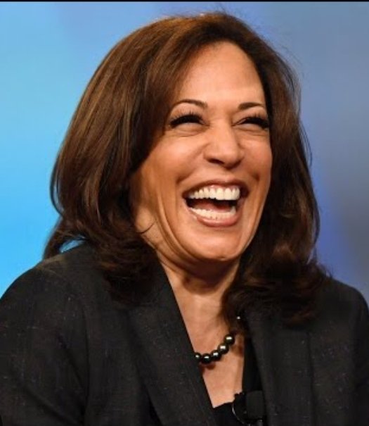 Kamala Harris laughing