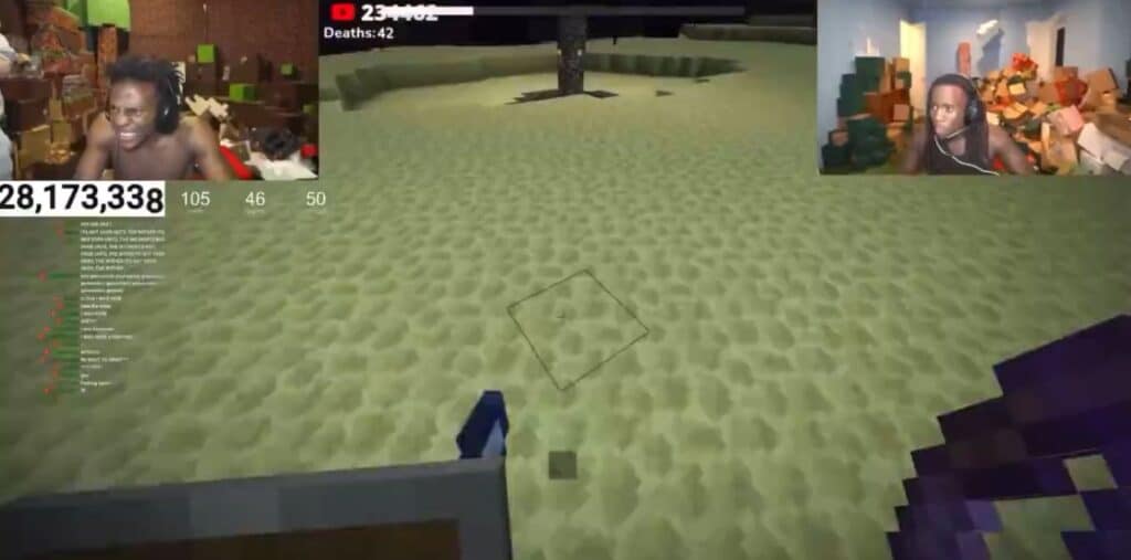 Kai Cenat and iShowSpeed Complete Hardcore Minecraft After 105+ Hour ...