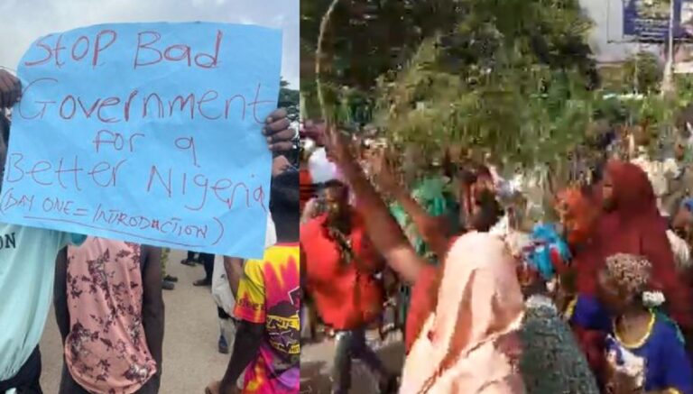 Protest in Benin Today