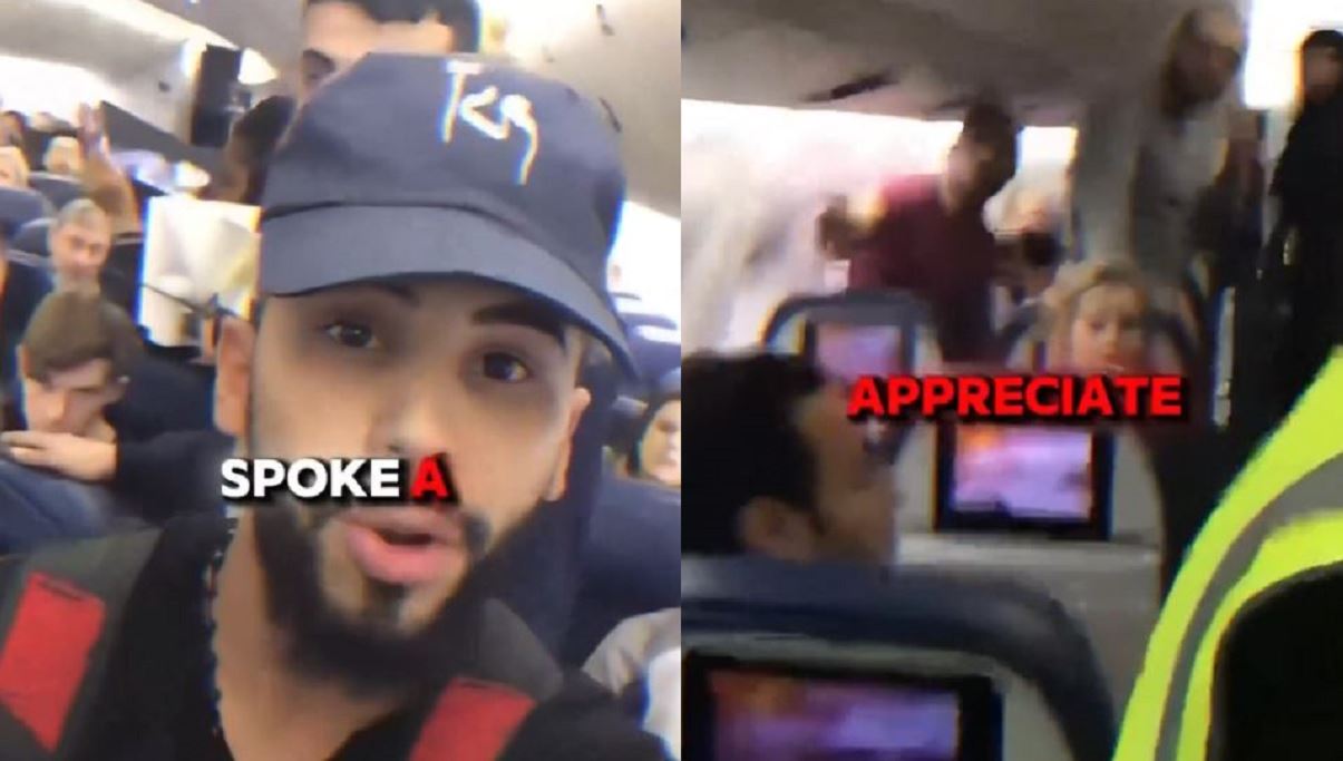 Allah Akbar on plane