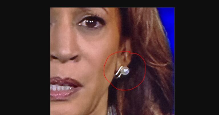 Kamala Harris Nova H1 Audio Earphone Earrings