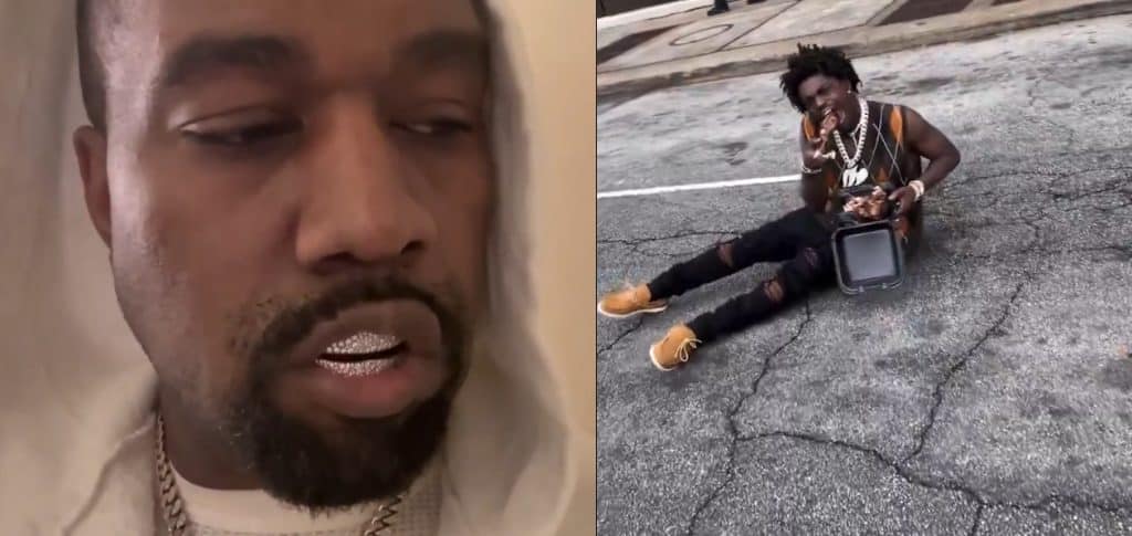 What’s Wrong with Kodak Black? Rapper Spotted Eating in the Street, Kanye West Offers Help