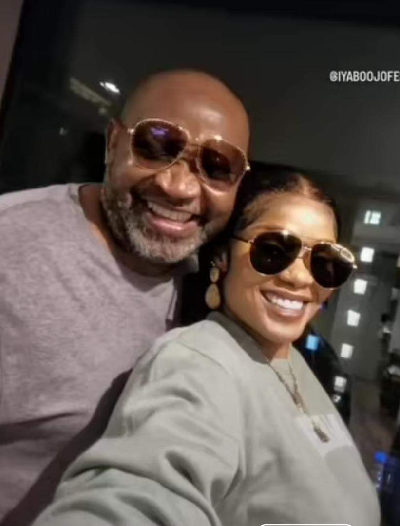 Iyabo Ojo and her partner, Paulo