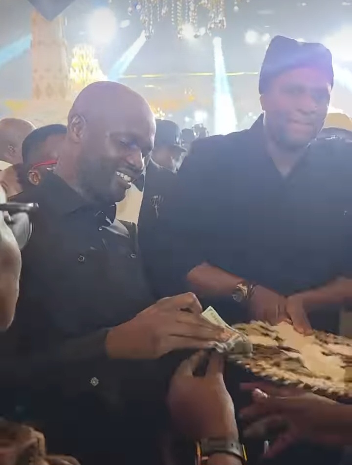 Jowizaza and Chima Anyaso at Obi Cubana's 50 for 50