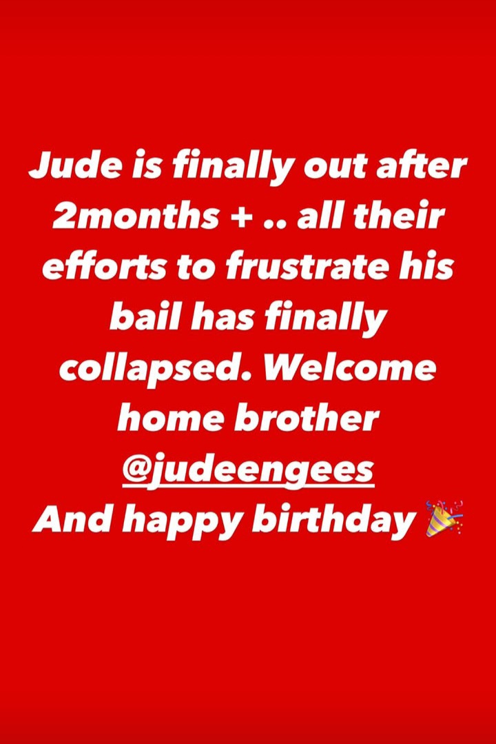 Paul P-Square hints at Jude Okoye's release