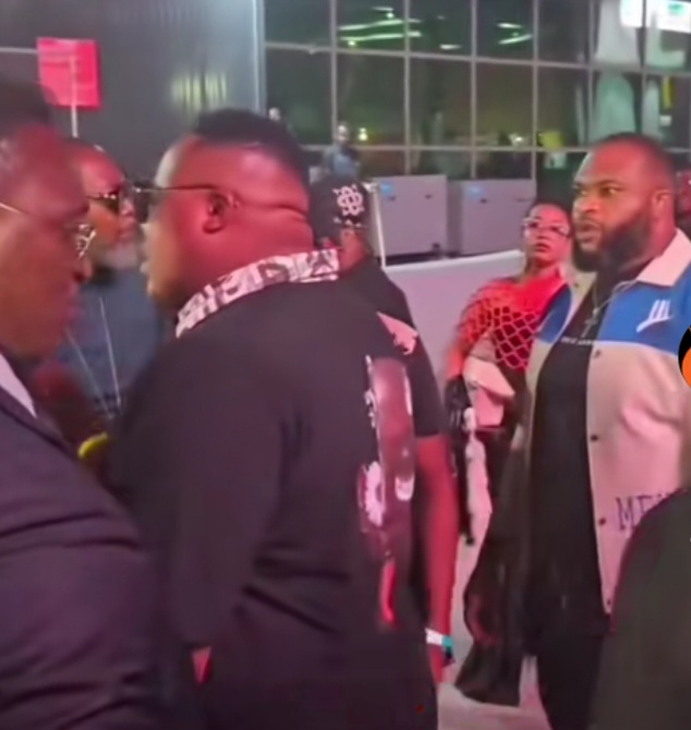 Cubana Chiefpriest bounced at the 17th Headies Award