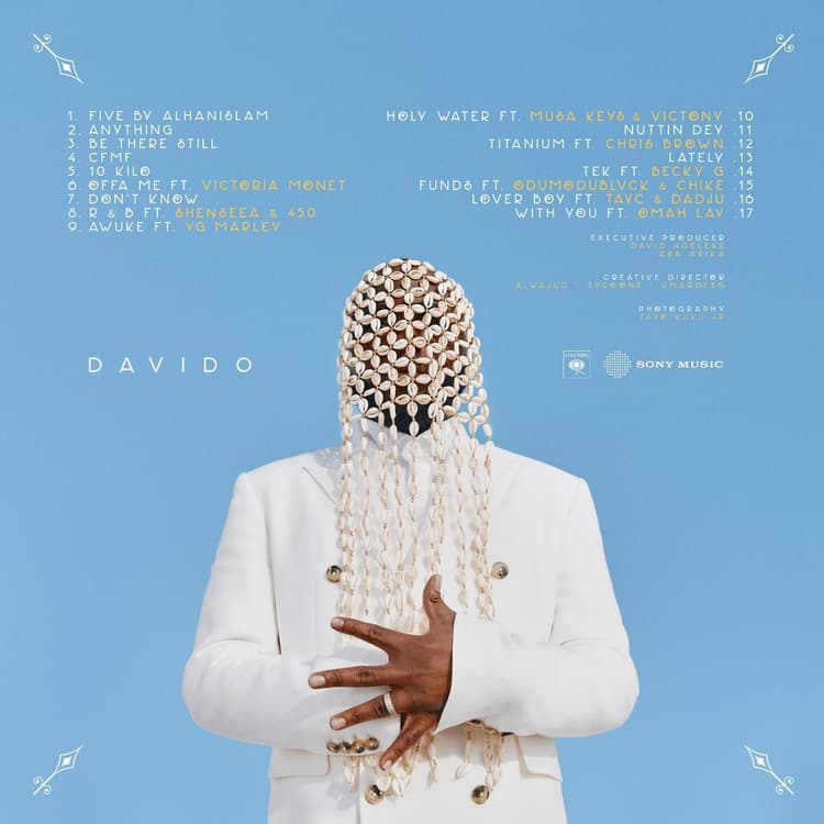 Davido releases '5ive' tracklist