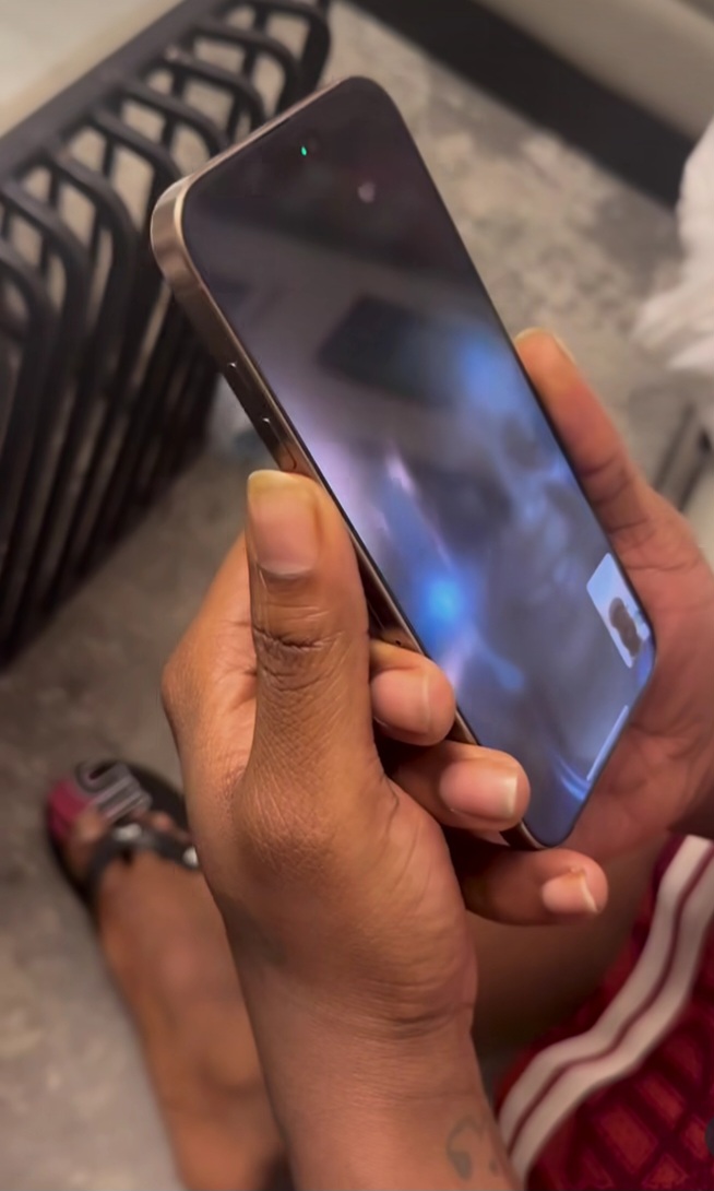 Davido honouring Bright Chimezie on a video call