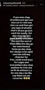 Angela Okorie accused of cheating by ex-boyfriend, Oil Money 