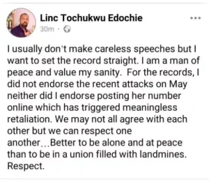 Linc Edochie Breaks Silence as the Drama Between His Wife and Sister-in-law Intensifies 