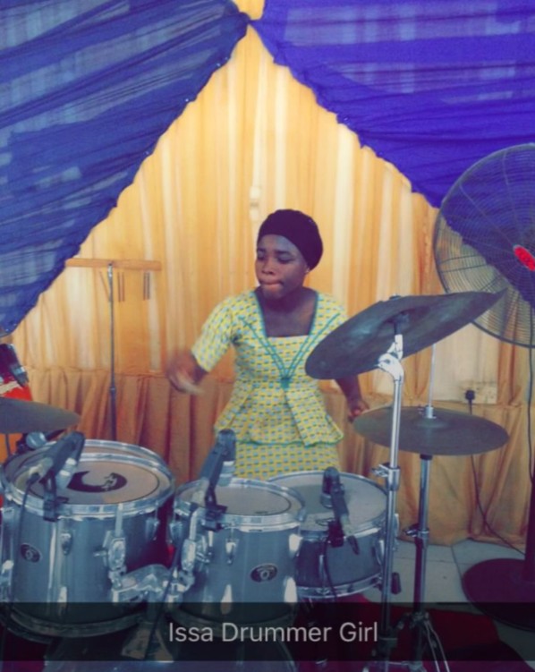 Sapphire Egemasi drummer