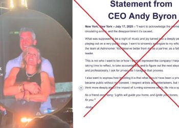 Astronomer CEO Andy Byron Company Statement