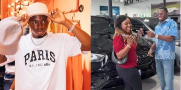 “Dreams Do Come True”: Lagos Big Boy HabbyForex Surprises Wife With ₦200m Mercedes-Benz