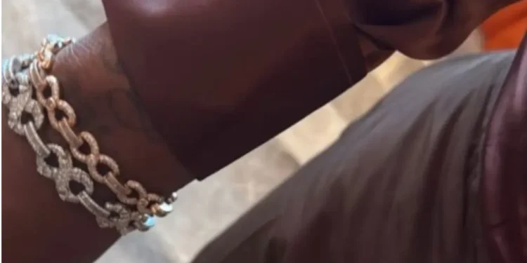 Davido Pays Emotional Tribute to Late Son Ifeanyi with Custom Cufflinks at $3.7m Miami Wedding