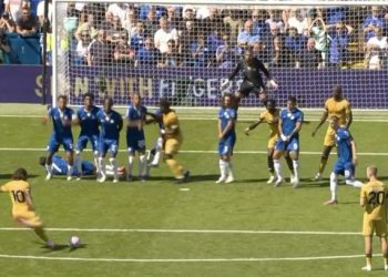 Eberechi Eze Free-Kick