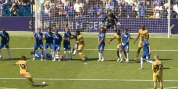 Eberechi Eze Free-Kick