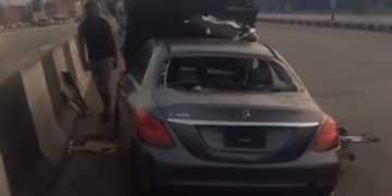 Mercedes Benz Driver Flees After Fatal Crash at Mile 2 in Lagos