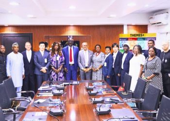 Lagos State officials meeting with Time for Africa Foundation leaders for sustainable development partnership
