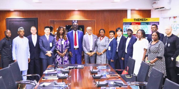 Lagos State officials meeting with Time for Africa Foundation leaders for sustainable development partnership