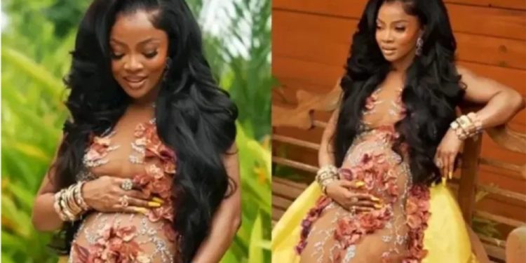 Toke Makinwa Joyfully Announces First Pregnancy with Heartwarming Video