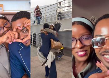 Love in the Air? Enioluwa Melts Hearts as He Welcomes Tanzanian Girlfriend to Nigeria [VIDEO]
