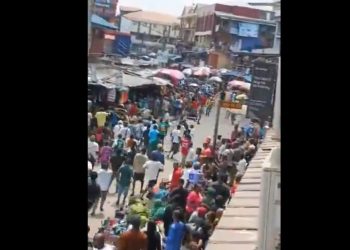 fight in lagos island today