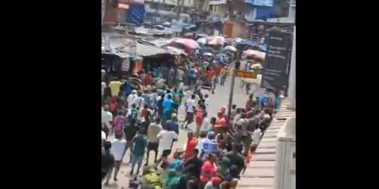 fight in lagos island today