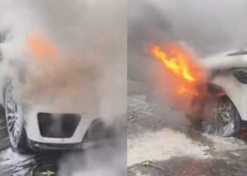 range rover fire