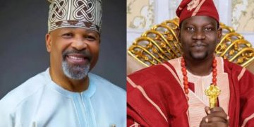 Afeez Owo Reacts as Yemi Solade Apologizes for Slapping Him on Movie Set [VIDEO]