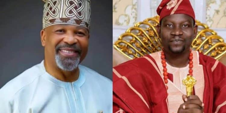 Afeez Owo Reacts as Yemi Solade Apologizes for Slapping Him on Movie Set [VIDEO]