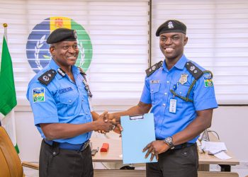 Official photo of CSP Benjamin Hundeyin in his Nigeria Police Force uniform.