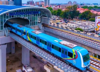 Lagos Blue Line train