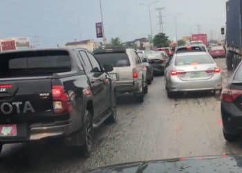 Lekki Epe Expressway deplorable E1