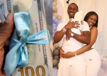 Juma Jux Splurges Bundles of Dollars on Wife Priscilla Ojo as Push Gift
