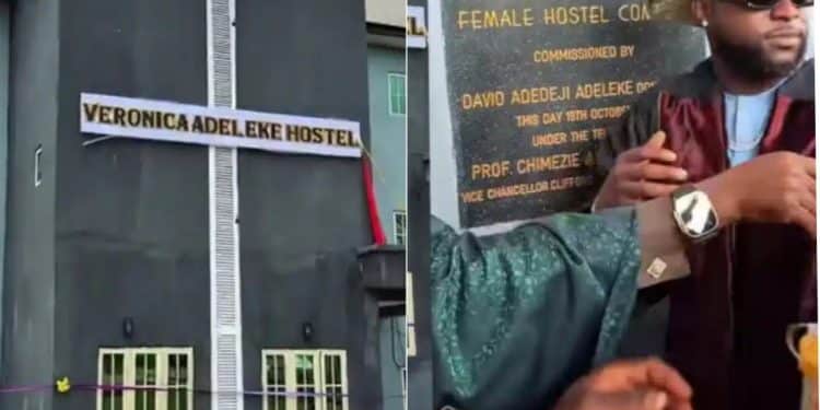 Davido Honors Late Mother with Hostel Commissioning in Abia, Delivers Powerful Speech on Legacy and Purpose
