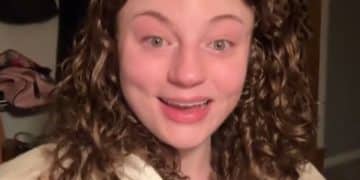 Portrait of Livie Rose Henderson, TikToker known as irlmonsterhighdoll, in a video screenshot.