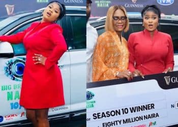 BBNaija 10 Winner Imisi Beams with Joy as She Receives ₦80 Million Grand Prize and Brand-New Innoson SUV [VIDEO]