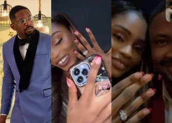 BBNaija’s Cross Okonkwo Proposes to Girlfriend Chinonso in Romantic Intimate Ceremony