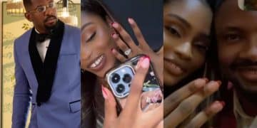 BBNaija’s Cross Okonkwo Proposes to Girlfriend Chinonso in Romantic Intimate Ceremony