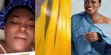 Funke Akindele Silences Troll Who Mocked Her ‘Yellow Nylon’ With Savage Reply