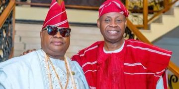 Governor Adeleke and Davido’s Father Set Cairo Ablaze with Dance Moves as Flavour Rocks the Stage